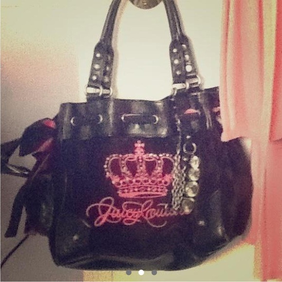 ISO !! HOT PINK AND BLACK JUICY COUTURE DAYDREAMER - Picture 2 of 2